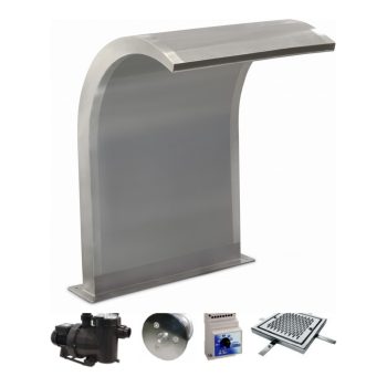 ASTRALPOOL Schwalldusche ONE, Set inkl. Pumpe, Timer, Schalter, Sauganschluss