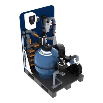 AQUAFORTE Komplettanlage Plug & Swim Palette mit UV-Desinfektion & Salzelektrolyse
