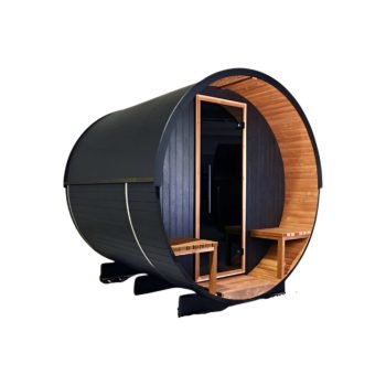 POOLEX Aussensauna ONYXIA Barrel
