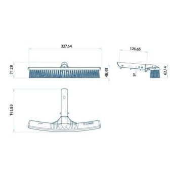 ASTRALPOOL Poolreinigung Wandbürste SHARK – Bild 2