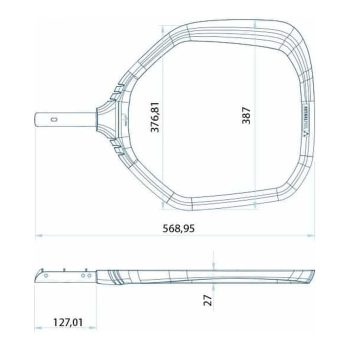 ASTRALPOOL Poolreinigung Laubsammler Wasseroberfläche SHARK – Bild 2