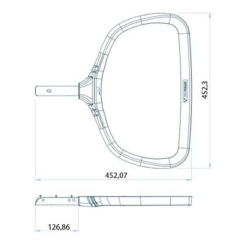 ASTRALPOOL Poolreinigung Laubsammler Boden SHARK – Bild 2