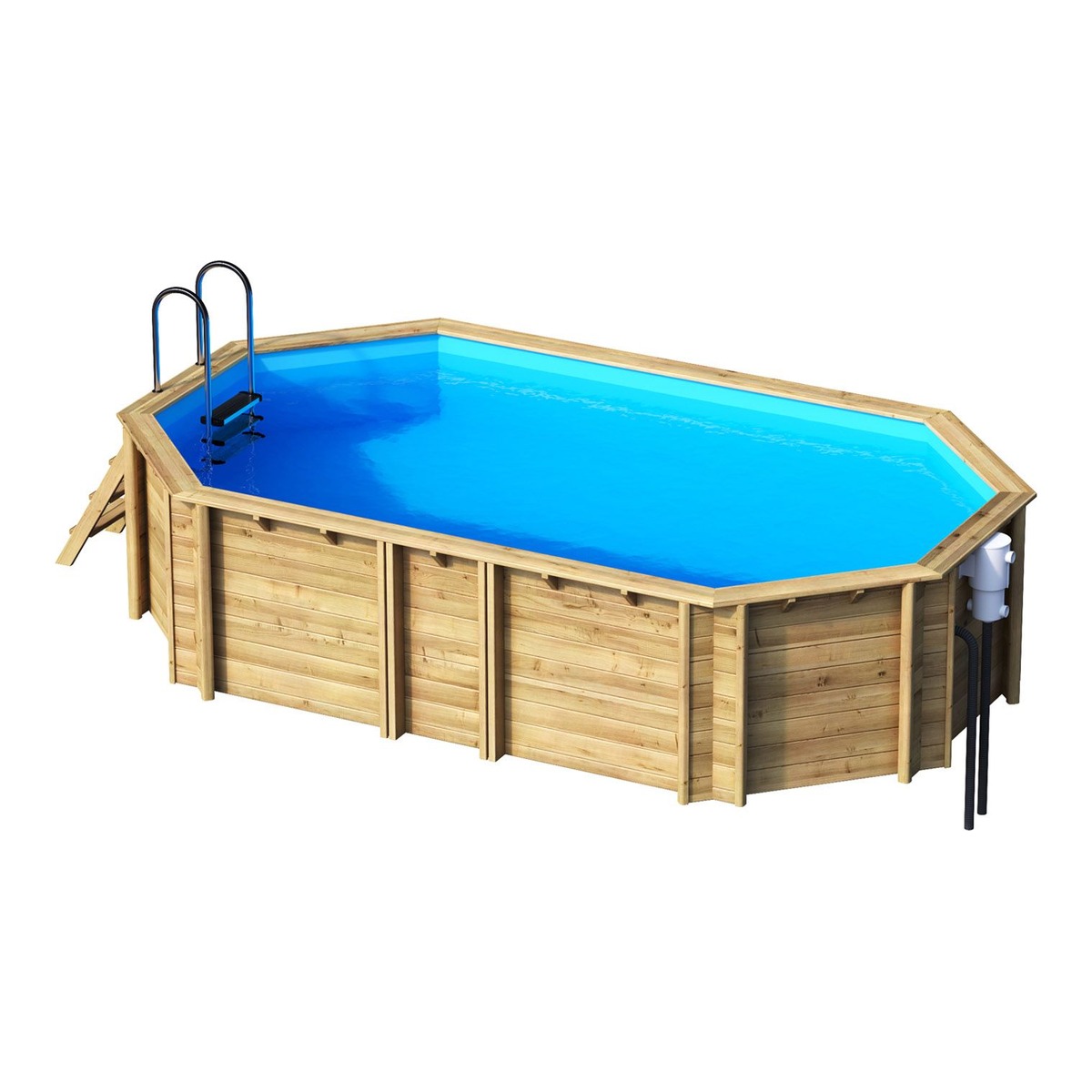 BWT Holzpool TROPIC +540, 5.23 x 3.13 HT: 120 – Bild 2