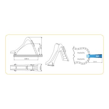 Wasserrutschbahn gerade – Bild 4