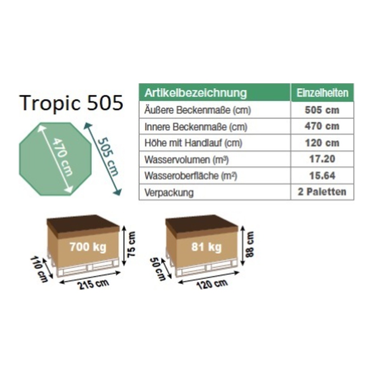 BWT Holzpool TROPIC +540, 5.23 x 3.13 HT: 120 – Bild 11