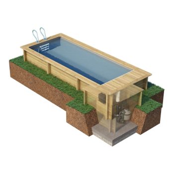 BWT Holzpool URBAN POOL 6.50 x 3.50 HT: 133 – Bild 2