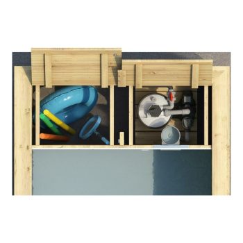 BWT Holzpool Pool'n Box 6.20 x 2.50, GR, HT: 133 – Bild 3