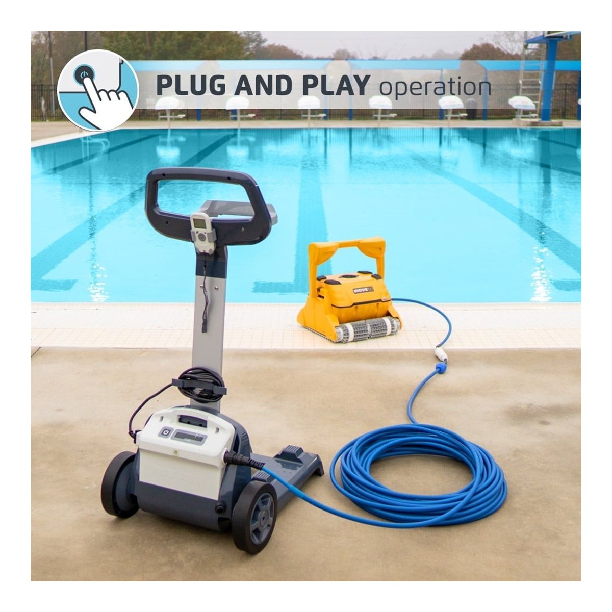 DOLPHIN Poolroboter WAVE 100 mit Caddy – Bild 5