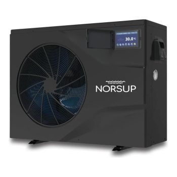 Norsup Wärmepumpe Inverter schwarz Type seitlich SG