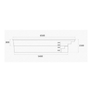 INTERLINE GFK-Pool OCEANUS 6.50 x 3.20 m – Bild 9