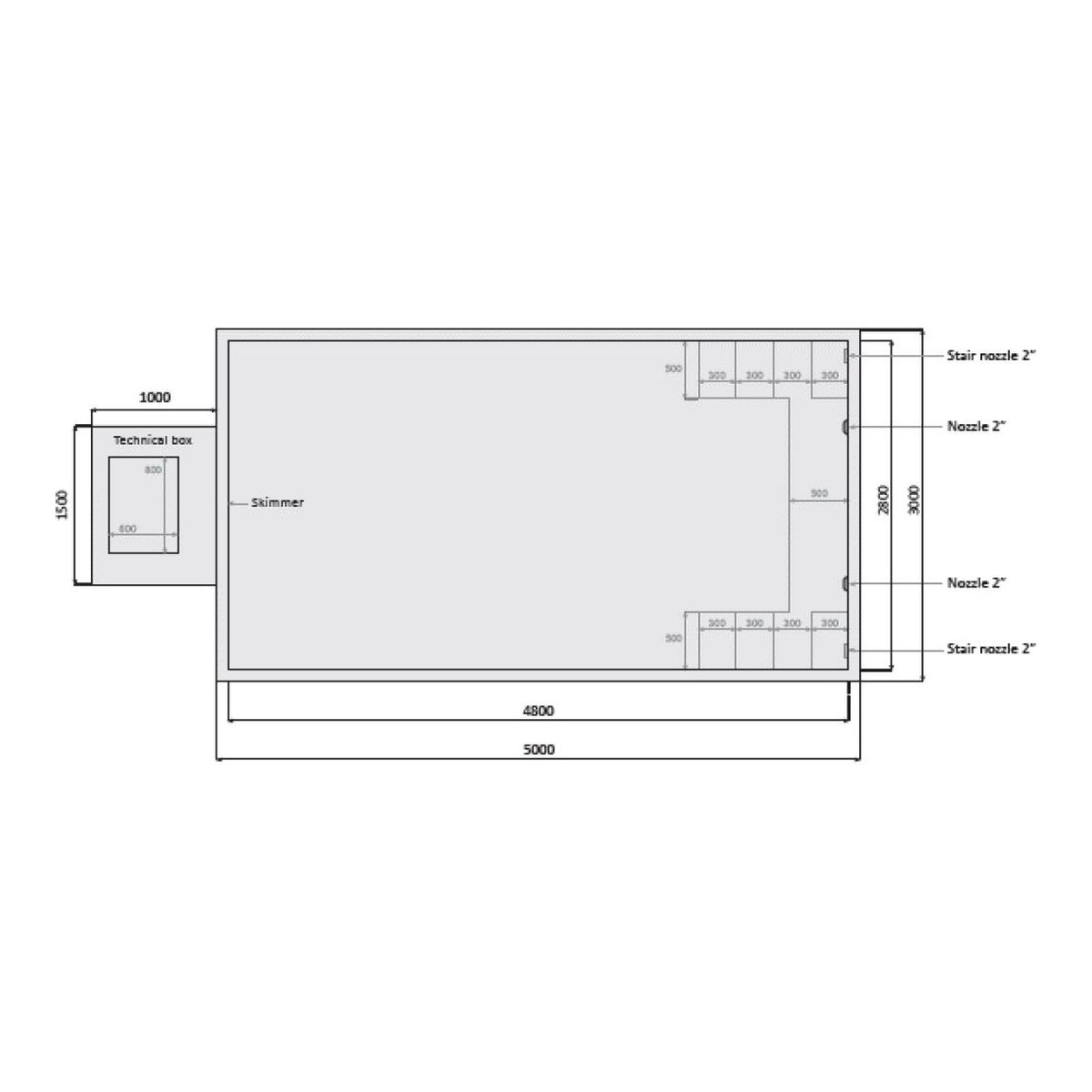 INTERLINE Pool aus Polypropylen COCONUT COVE – Bild 13