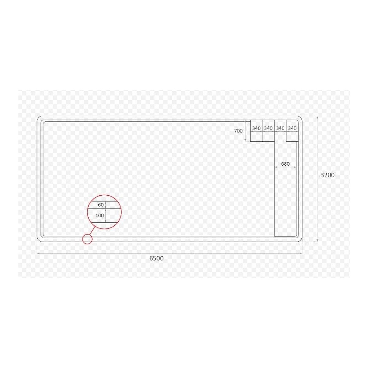 INTERLINE CVC-Pool DESERT 6.50 x 3.20 m – Bild 8