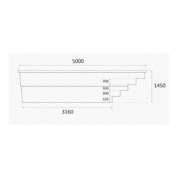 INTERLINE GFK-Pool DELFINO 5.00 x 3.00 m – Bild 14