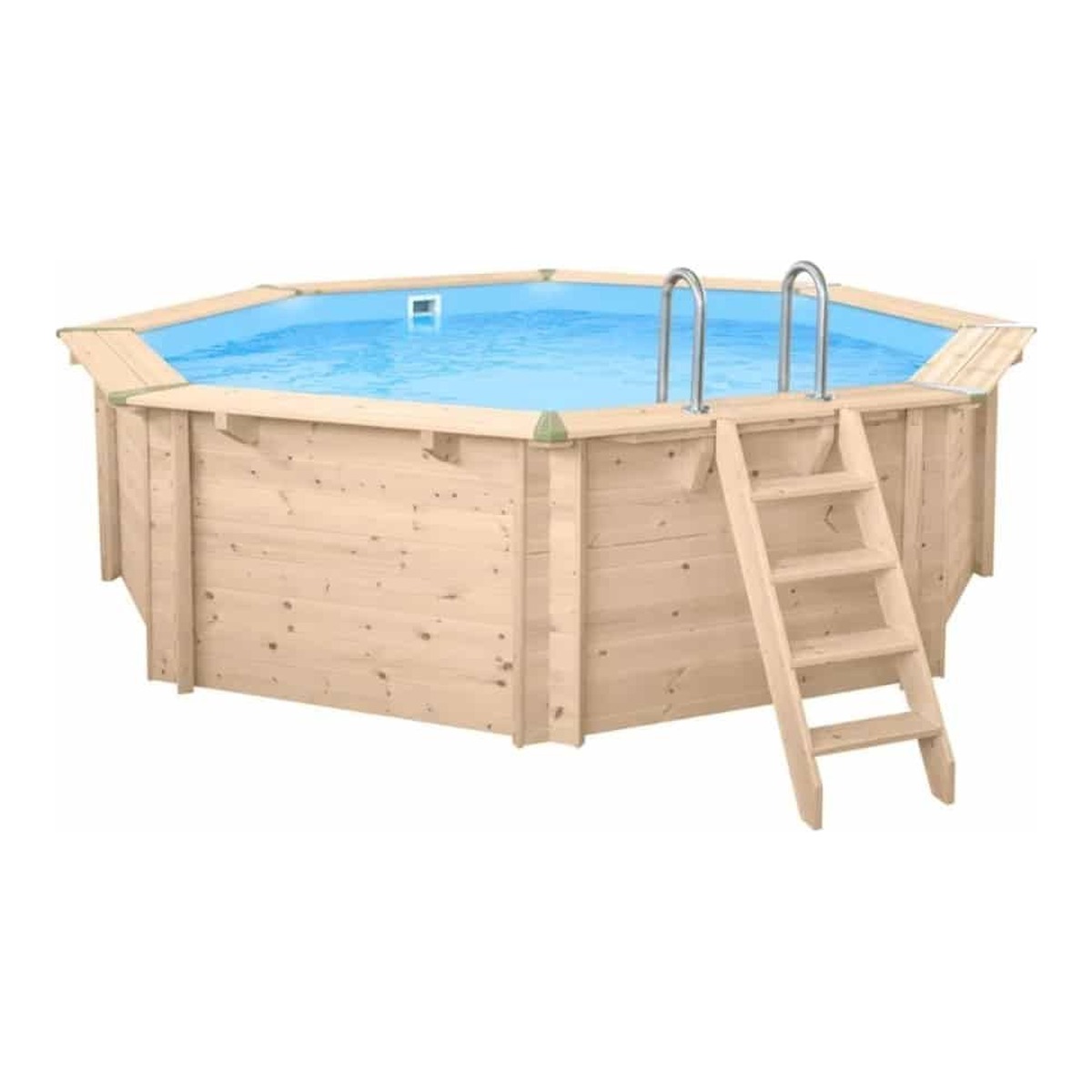 INTERLINE Holzpool BALI rund Ø 6.55 HT: 136