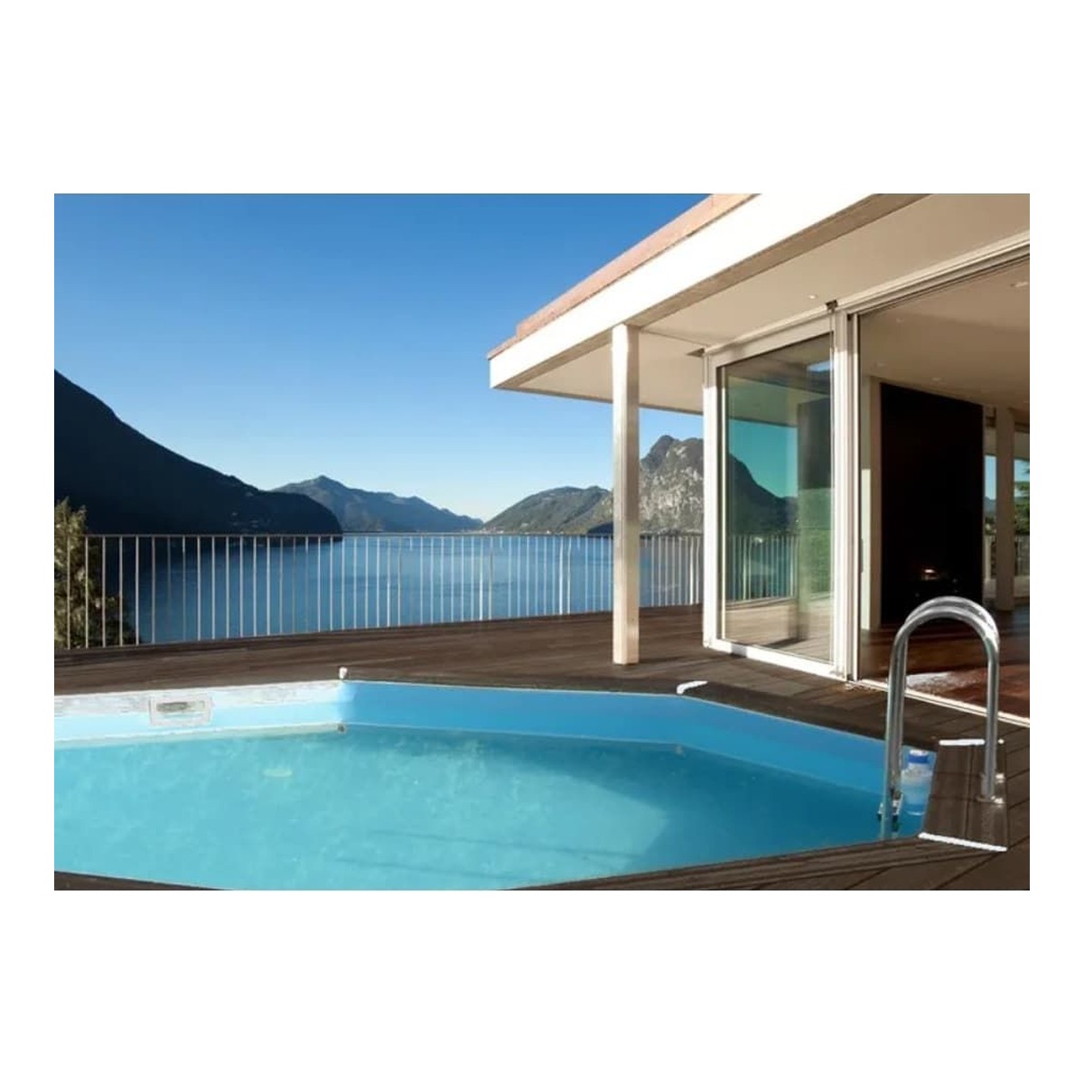 INTERLINE Holzpool BALI rund Ø 6.55 HT: 136 – Bild 4