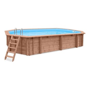 INTERLINE Holzpool BALI oval 4.60 x 2.85 HT: 138